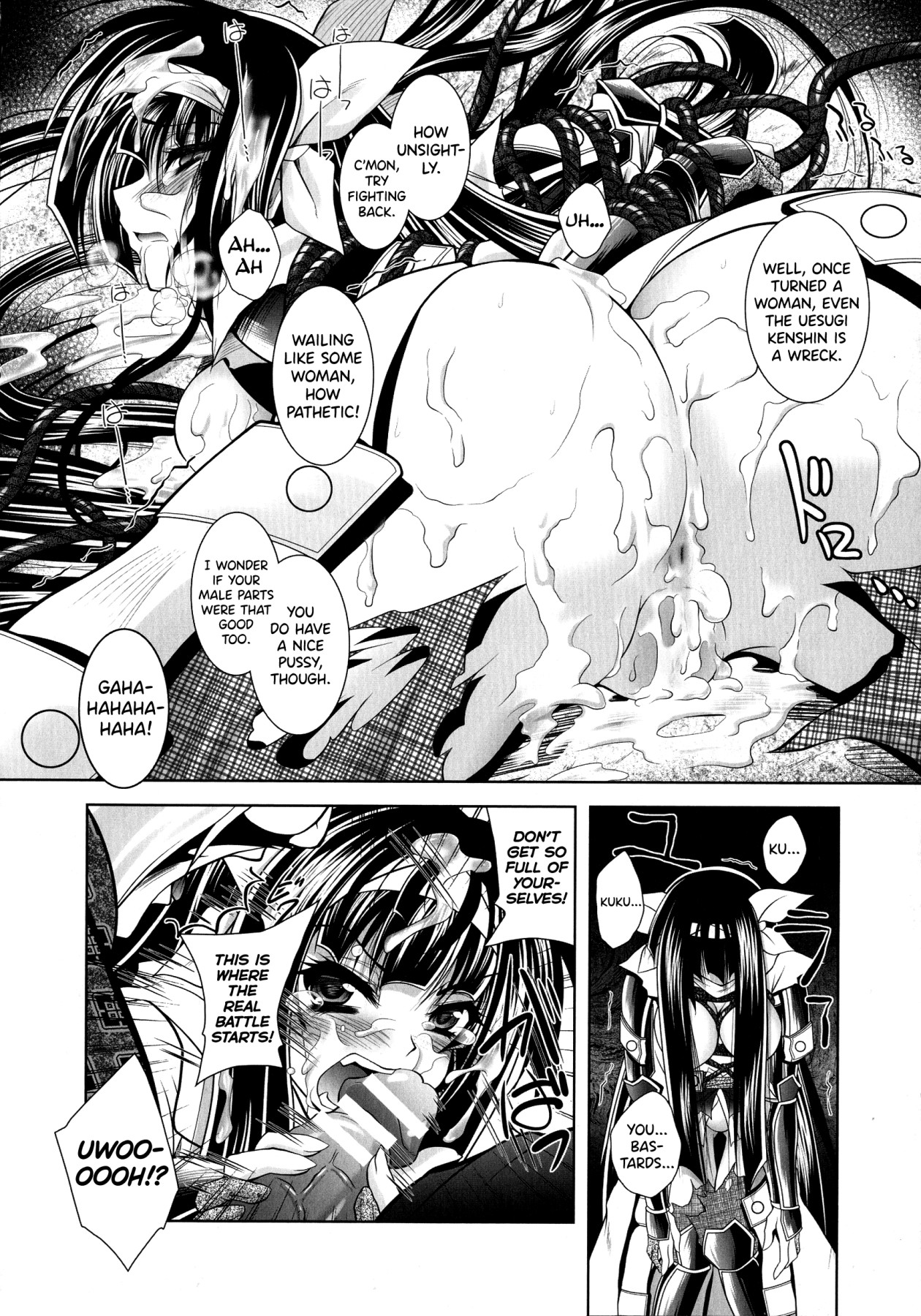 Hentai Manga Comic-Who's the Real Man? The Peculiar Records of Kawanakajima Battle-Read-8